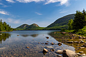 Jordan Pond im Acadia National Park, Maine, USA