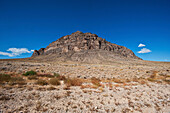 USA, Nevada. Caliente. Basin and Range National Monument, Mail Summit Road Vista