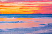 Kanada, Québec, Tadoussac. Sonnenaufgang am Saguenay-Fluss.