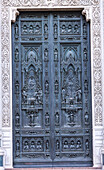 Front door. Duomo Santa Maria del Fiore. Tuscany, Italy.