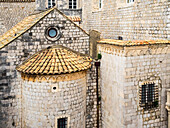 Kroatien, Dubrovnik. Dominikanerkloster, erbaut 1315, in der Altstadt von Dubrovnik.