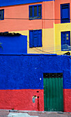 Colourful house in La Candelaria; Bogota, Colombia