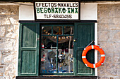 Nautical Shop In Lekeitio, Basque Country, Spain