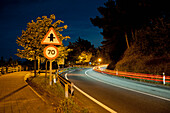 Traffic Lights Near Mutriku, Basque Country, Spain