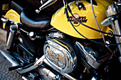 Harley Davidson Bike, Gernika-Lumo, Basque Country, Spain