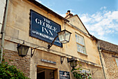 The George Inn Public House At The Oldest Pub In Lacock, Wiltshire, Uk