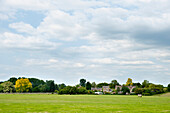 Ansichten von Lacock Abbey, Lacock, Wiltshire, Großbritannien