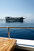 Vergnügungsboote von Oludeniz, Türkis-Küste, Südtürkei