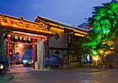 China, Sichuan, Chengdu, Traditionelles Gebäude; Wenshu Yuan