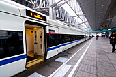 China, train station Chongqing CRH; Sichuan