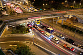 China, Motorway interchange in central district; Hong Kong