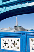 Vereinigtes Königreich, The Shard Gebäude und Tower Bridge; London