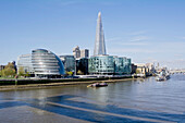 United Kingdom, The Shard building and City Hall; London