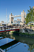 Vereinigtes Königreich, Blick auf Tower Bridge; London