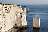 Vereinigtes Königreich, England, Dorset, Cliffs; Studland