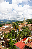 Kuba, Blick auf die Stadt; Trinidad