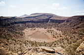 Kenia, Erloschener Vulkankrater; Marsabit
