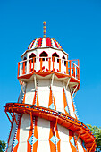 Fun Fair Tower At Lovebox Festival In Victoria Park, London, Uk