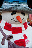 Snowman In Hyde Park, Winter Wonderland, London, Uk