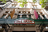Cafe Tortoni's Fassade, Das älteste Cafe in Argentinien, San Nicolas, Buenos Aires, Argentinien