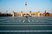 Heldenplatz und Millenniumsdenkmal, Budapest, Ungarn