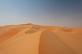 UAE, Abu Dhabi, Sand dunes; Liwa