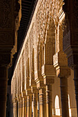 Europa, Spanien, Andalusien, Alhambra, Granada, Patio De Los Leones