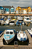 Exmouth Marina, Devon, Uk