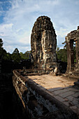 Obere Ebene des Bayon-Tempels Siem Reap Kambodscha