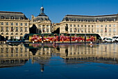 Europa, Frankreich, Bordeaux, Place de la Bourse