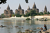 Hindu Temples At Orcha Madhya Pradesh India