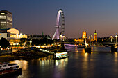 Skyline des Parlaments, London, Großbritannien