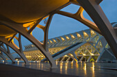 Spanien, Valencia, Stadt der Künste und Wissenschaften, Museum der Wissenschaften