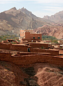 Marokko, nahe der Oase Skoura; Dades-Tal, Tal der Rosen