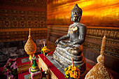 A Buddha statue at the Wat Pho temple in Thailand