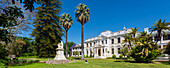 Garten und Gelände um das Gebäude der Theologischen Fakultät der Universität Stellenbosch; Stellenbosch, Westkap, Südafrika