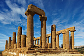 Giunone Temple, Valley of the Temples, Agrigento, Sicily, Italy.; Valley of the Temples, Agrigento, Sicily, Italy.