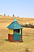 Roadside Christian Shrine in the Ethiopian countryside; Ethiopia