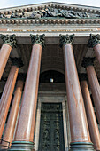 Columns Outside Saint Isaac's Cathedral; St. Petersburg Russia