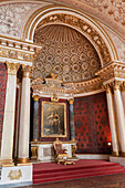Small Throne Room In Winter Palace; St. Petersburg Russia