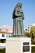 Statue Of Santa Angela De La Cruz; Chiclana De La Frontera Andalusia Spain