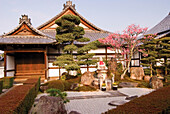 Japanischer Tempel und Garten; Kyoto, Japan