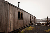 An Old Building On Whalers Bay; Deception Island, South Shetland Islands, Antarctica