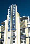 USA, Florida, Miami, South Beach, Art Deco District, classic building.