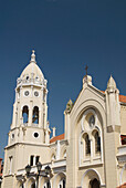 Panama, Panama-Stadt, Cosco Viejo, Plaza Bolivar, Kirche und Kloster von San Francisco de Asis.
