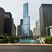 Trump International Tower und Hotel; Chicago Illinois Vereinigte Staaten Von Amerika