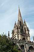 Turm einer Kirche; Oxford England