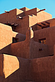 Close-up of Inn and Spa at Loretto in downtown; Santa Fe, New Mexico, USA