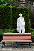 Japan, Nagasaki, Statue of Thomas Blake Glover in Glover Garden