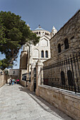Israel, Blick auf die Basilika der Hagia Maria Sion; Jerusalem